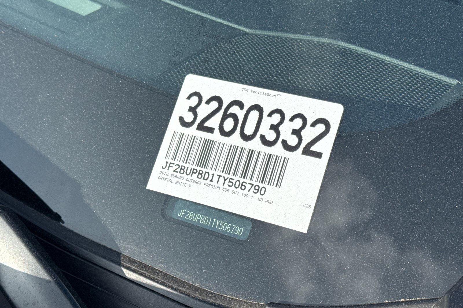 2026 Subaru Outback Premium