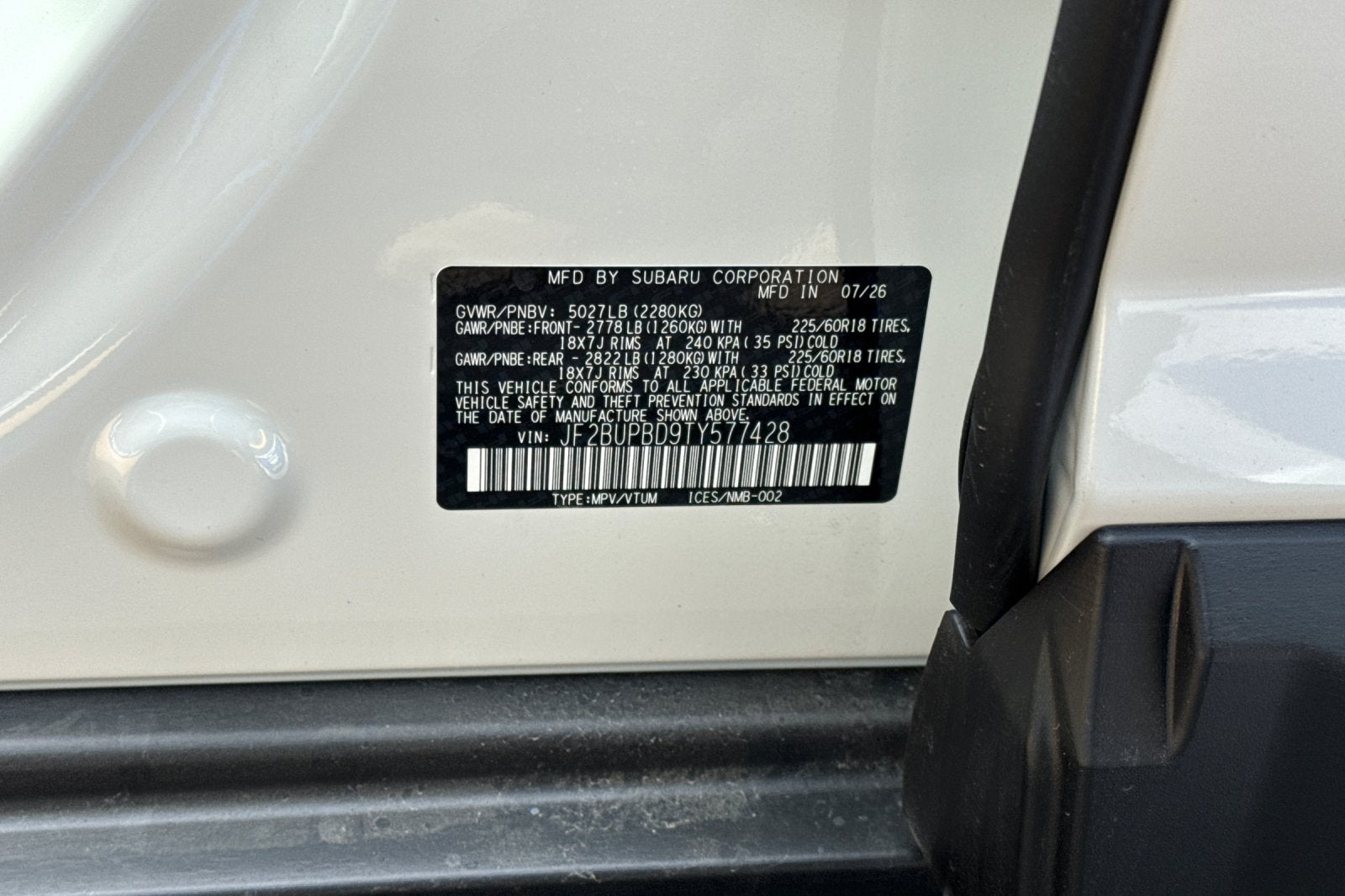 2026 Subaru Outback Premium