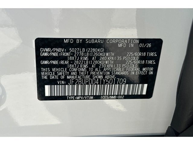 2026 Subaru Outback Limited