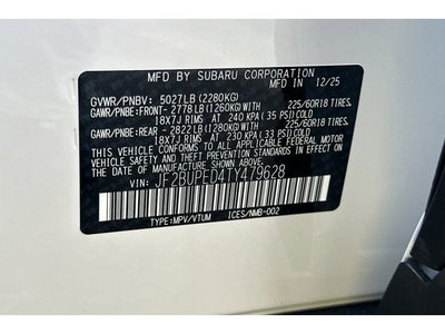 2026 Subaru Outback Touring