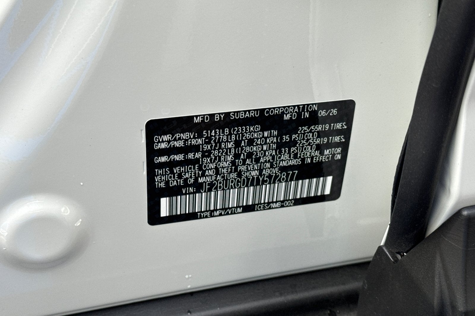 2026 Subaru Outback Limited XT