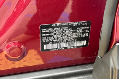 2026 Subaru Outback Touring XT