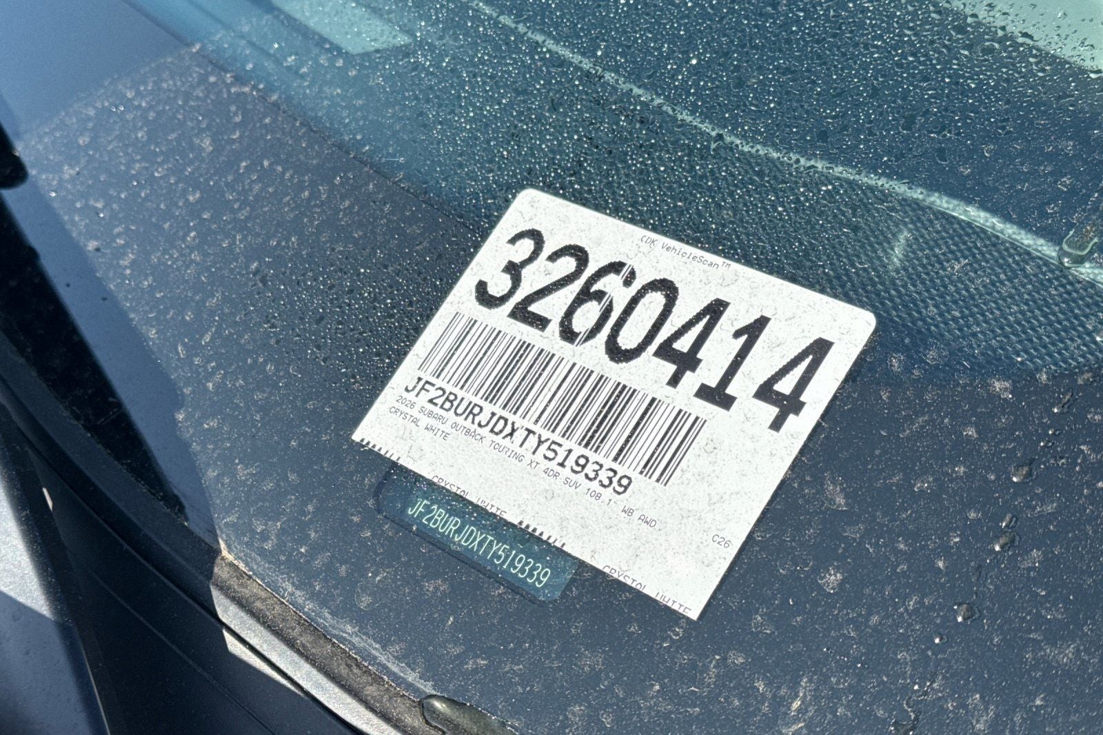 2026 Subaru Outback Touring XT