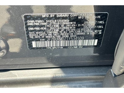 2026 Subaru Outback Wilderness
