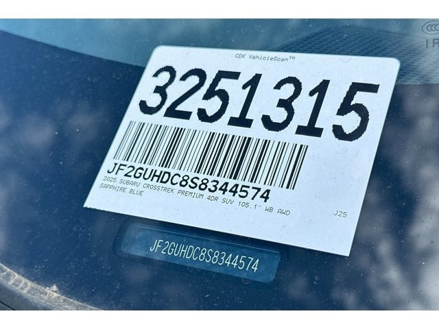 2025 Subaru Crosstrek Premium