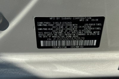 2026 Subaru Crosstrek Hybrid Sport Hybrid
