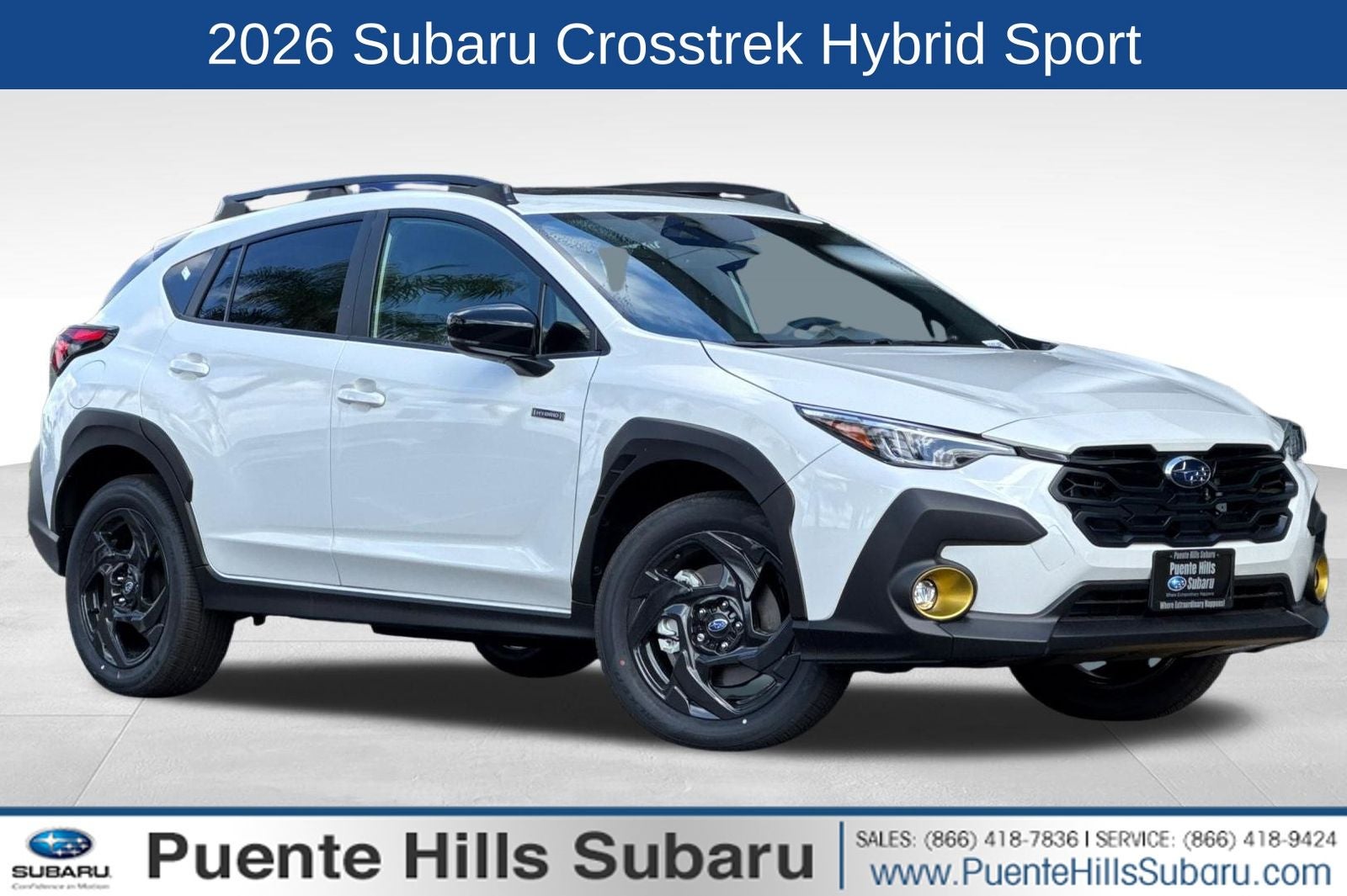 2026 Subaru Crosstrek Hybrid Sport Hybrid