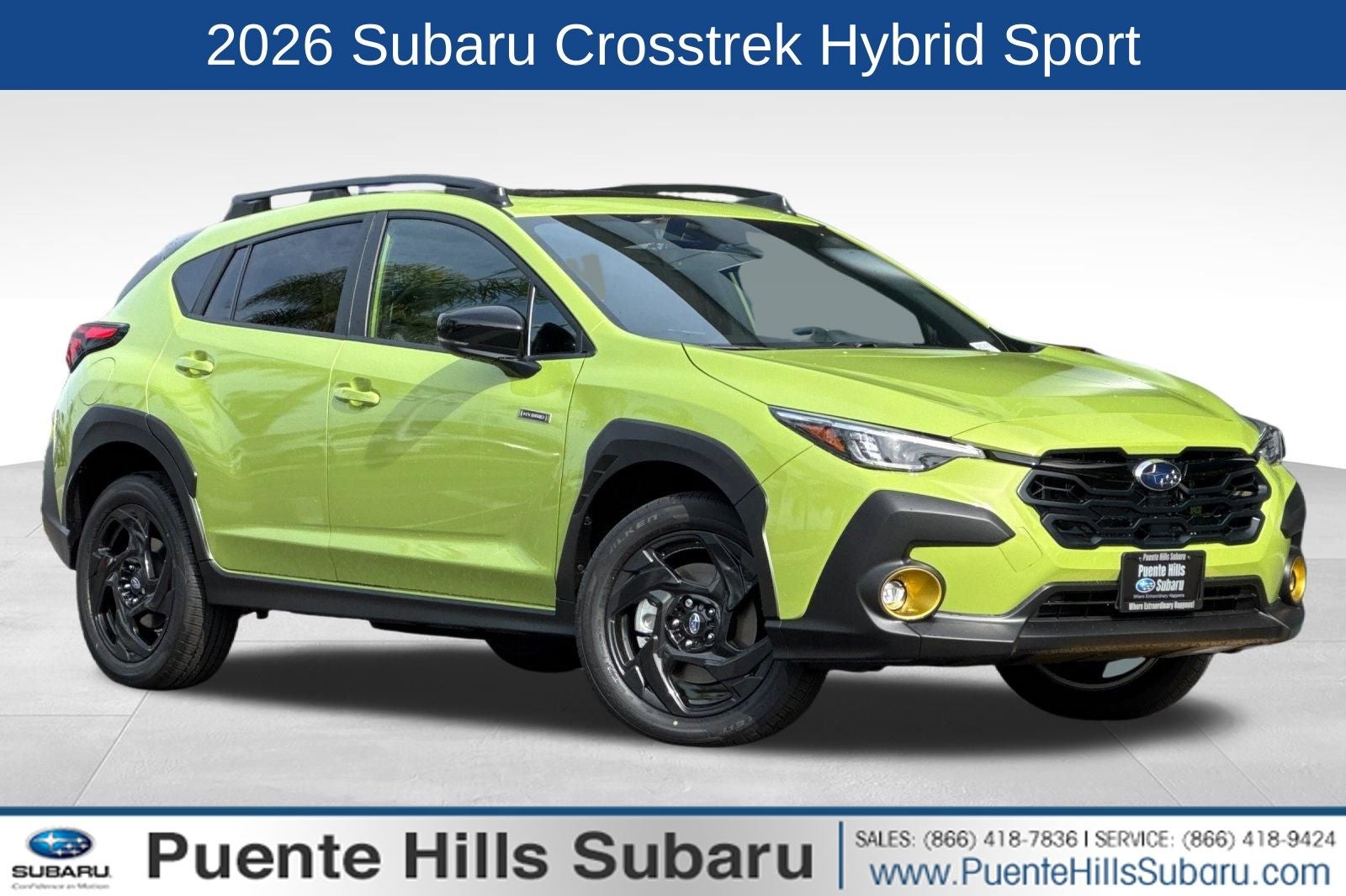 2026 Subaru Crosstrek Hybrid Sport Hybrid