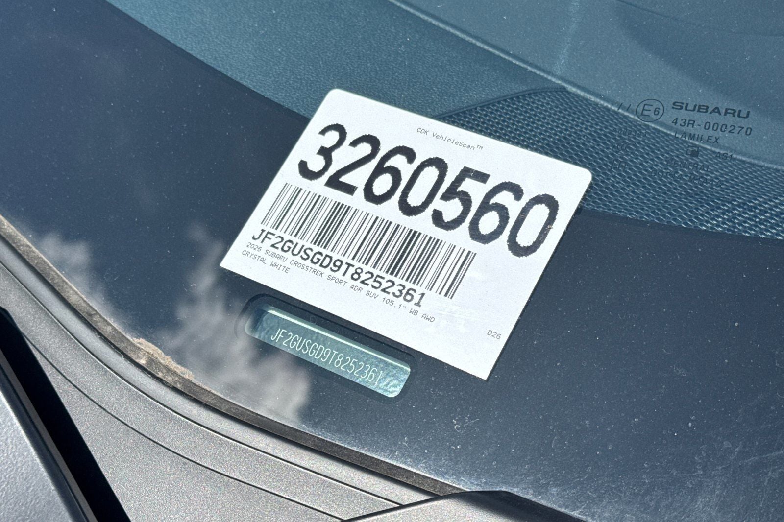 2026 Subaru Crosstrek Hybrid Sport Hybrid