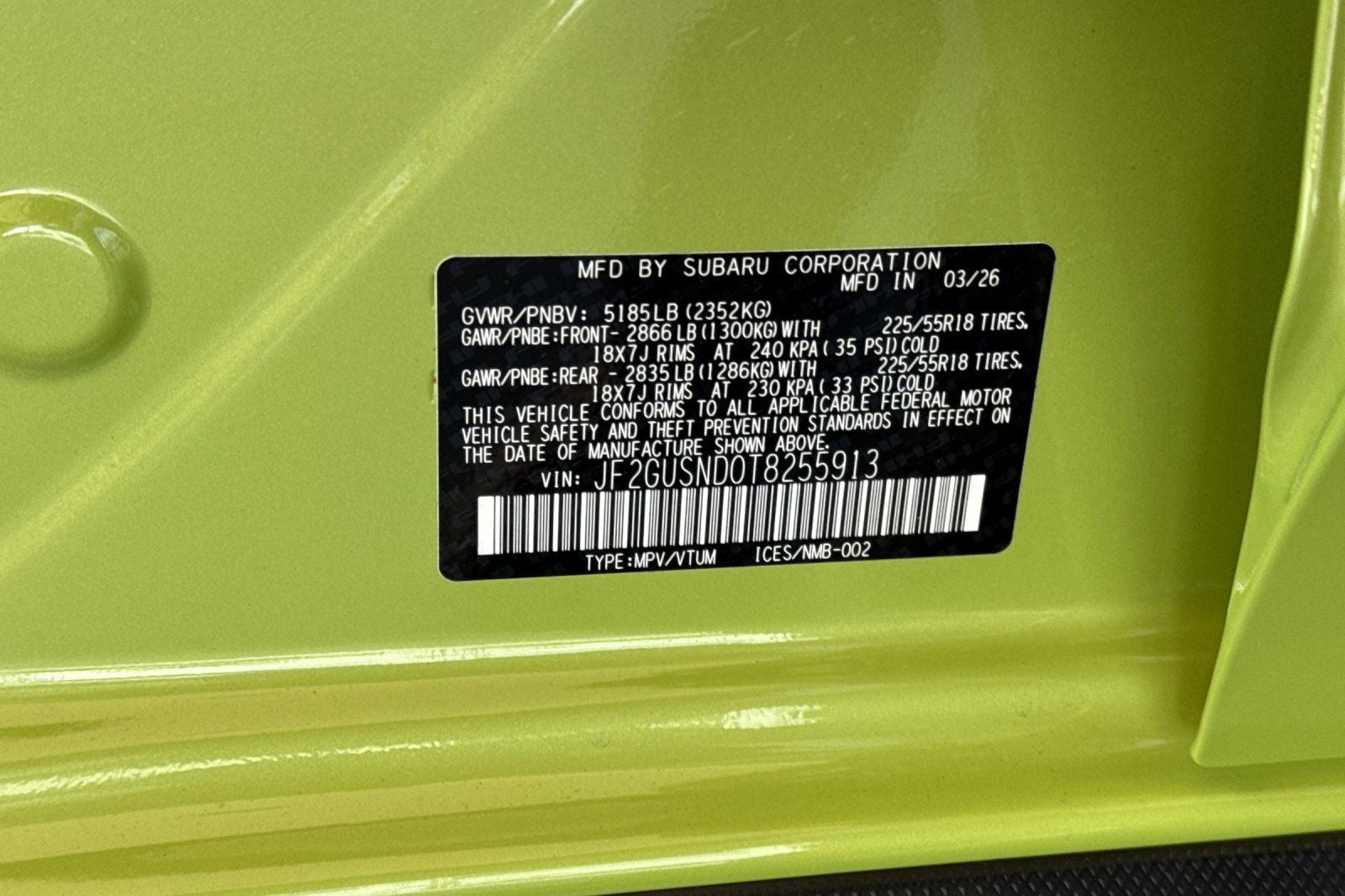 2026 Subaru Crosstrek Hybrid Limited Hybrid