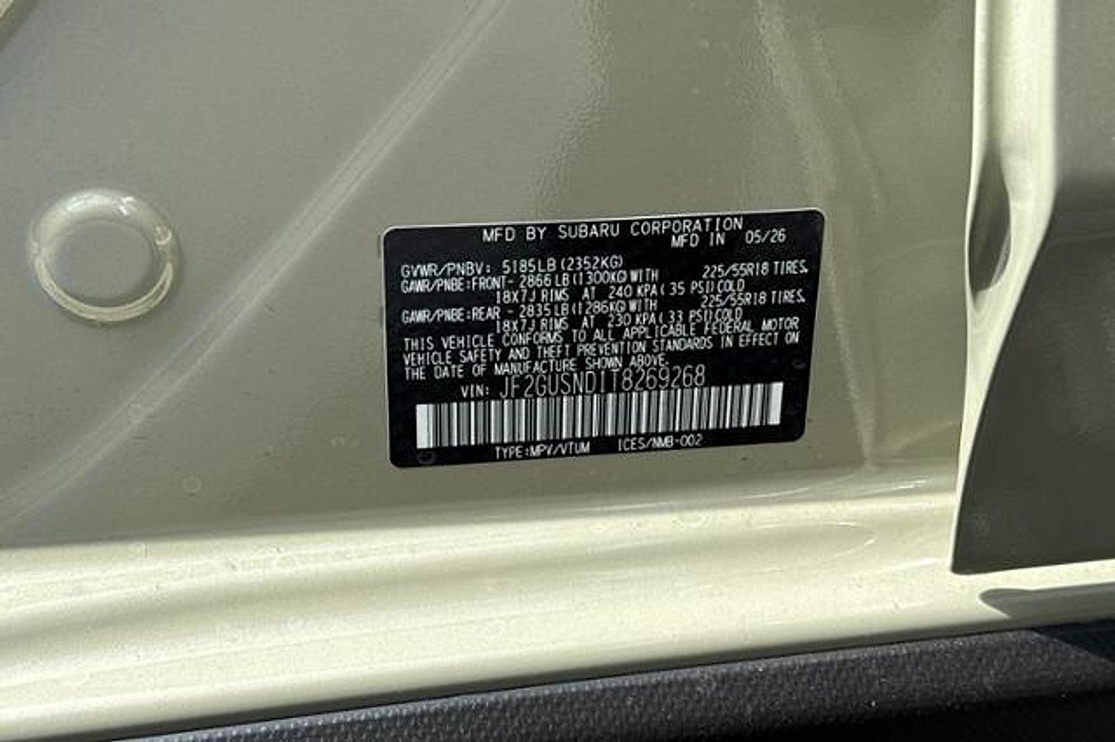 2026 Subaru Crosstrek Limited Hybrid