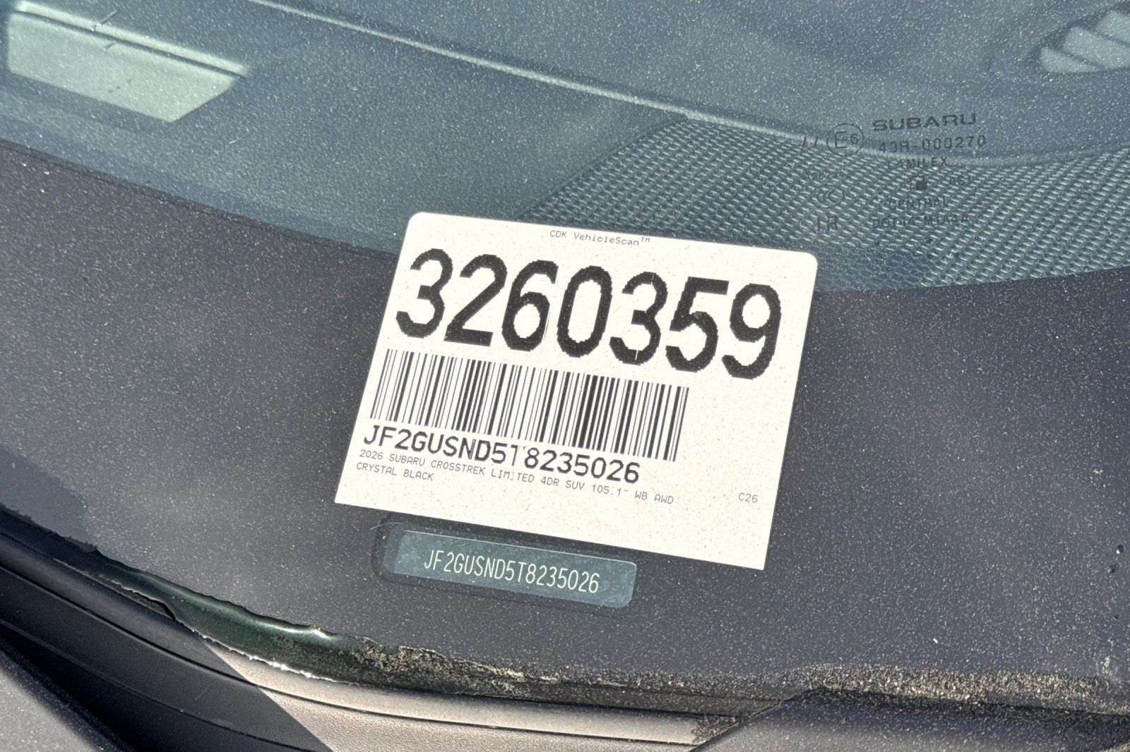 2026 Subaru Crosstrek Hybrid Limited Hybrid