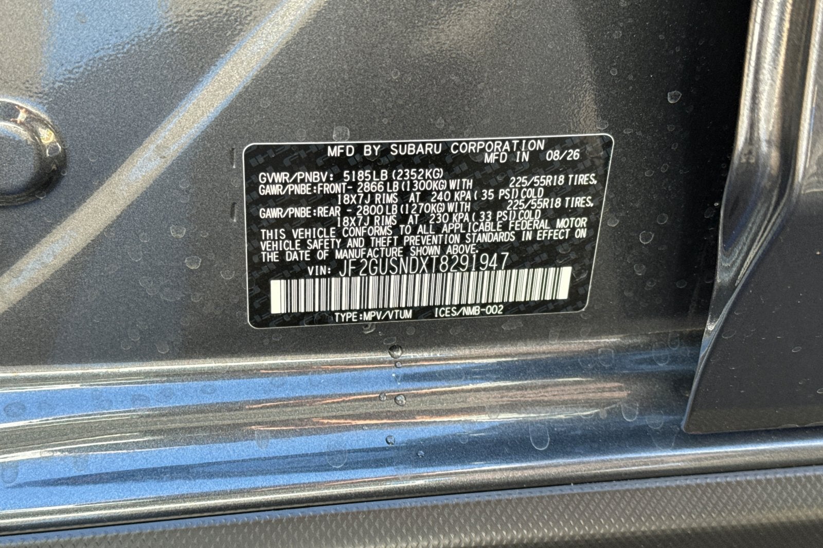 2026 Subaru Crosstrek Limited Hybrid