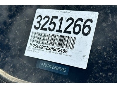 2025 Subaru Forester Limited