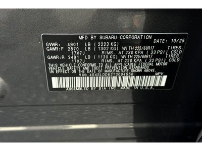 2025 Subaru Forester Touring