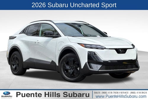 2026 Subaru Uncharted Sport