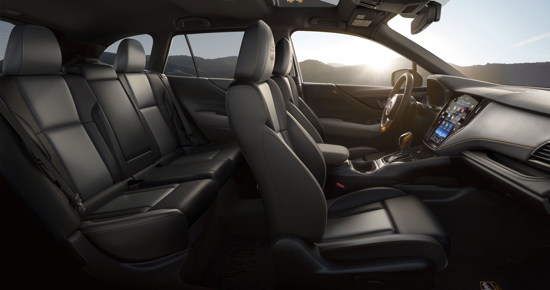 Interior of 2024 Subaru Outback Wilderness