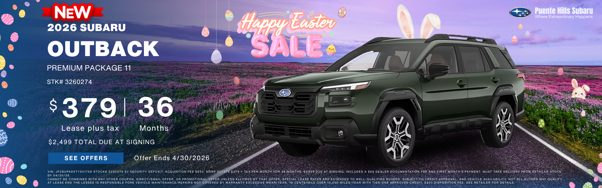 2026 Outback Premium