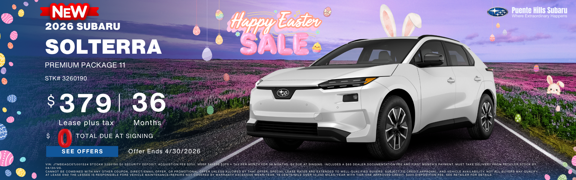 2026 Solterra Premium