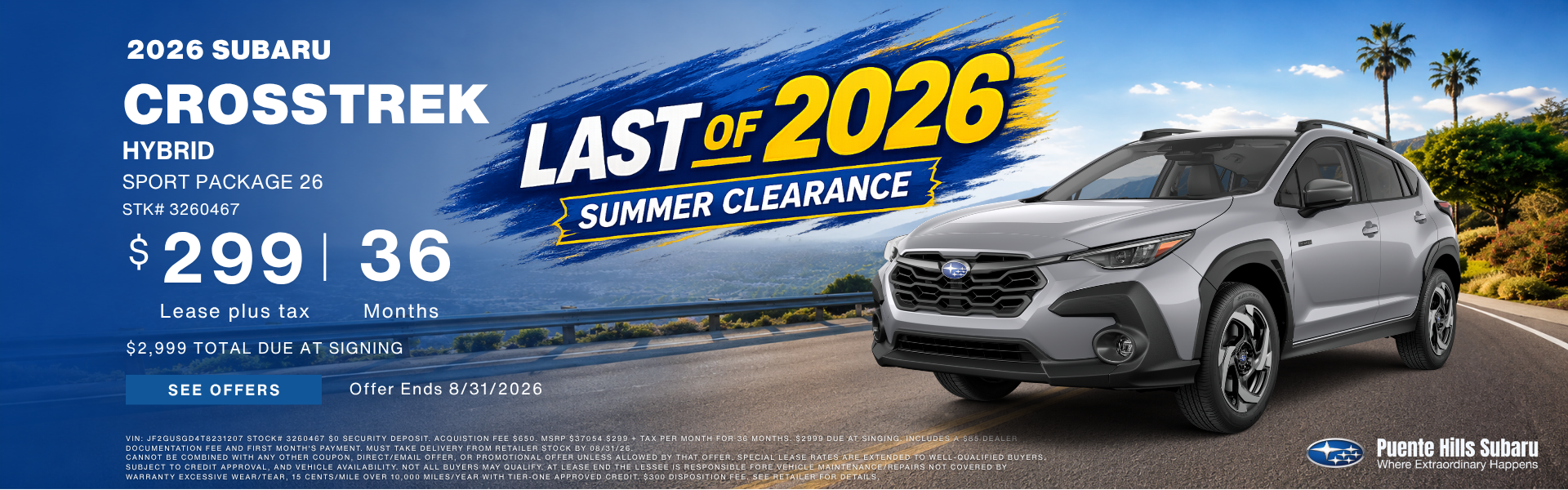 2026 Crosstrek Hybrid
