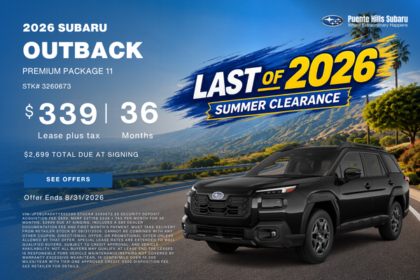2026 Outback