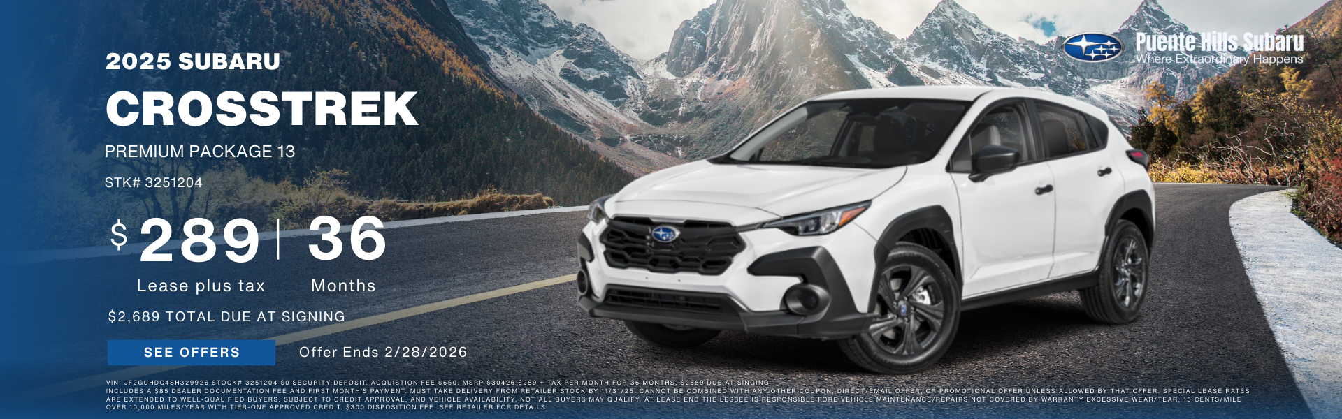 2025 Crosstrek Premium