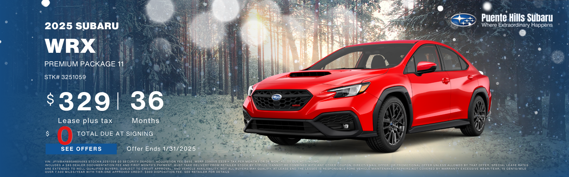 2025 WRX Premium