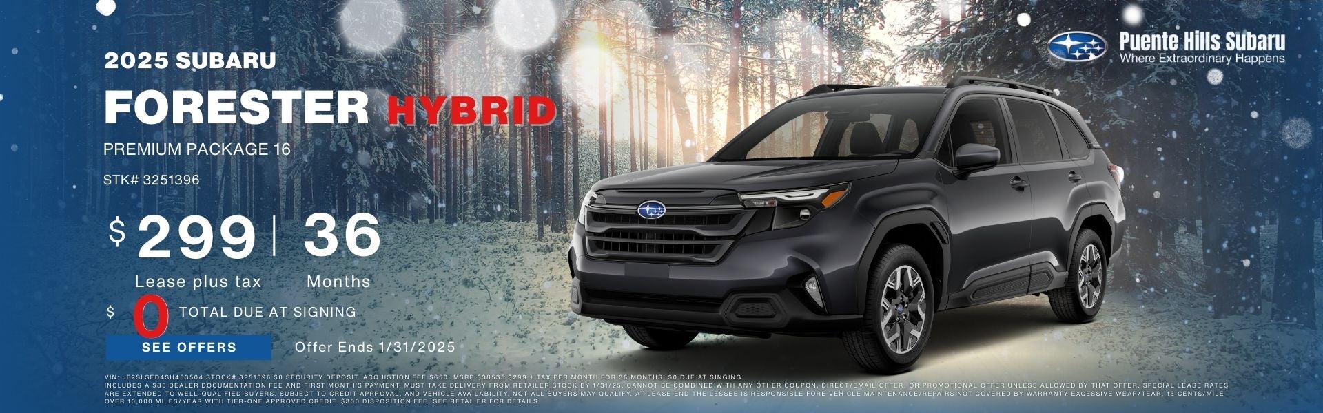 2025 Forester Premium