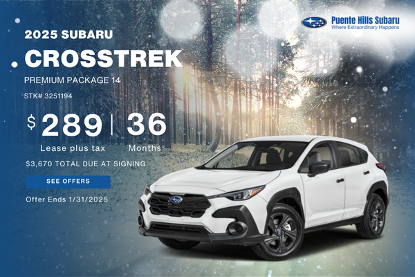 2025 Crosstrek Premium