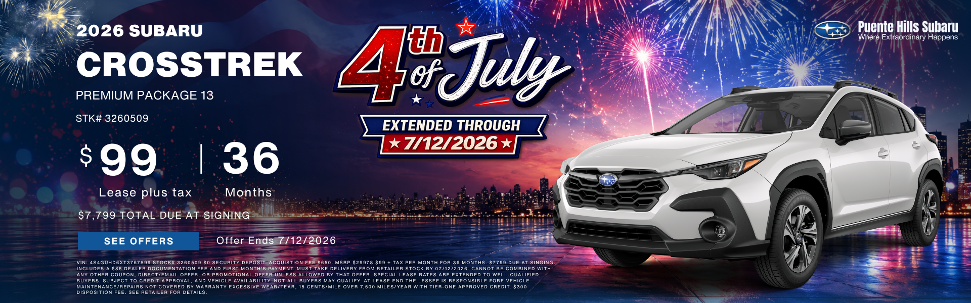 2026 Crosstrek Premium