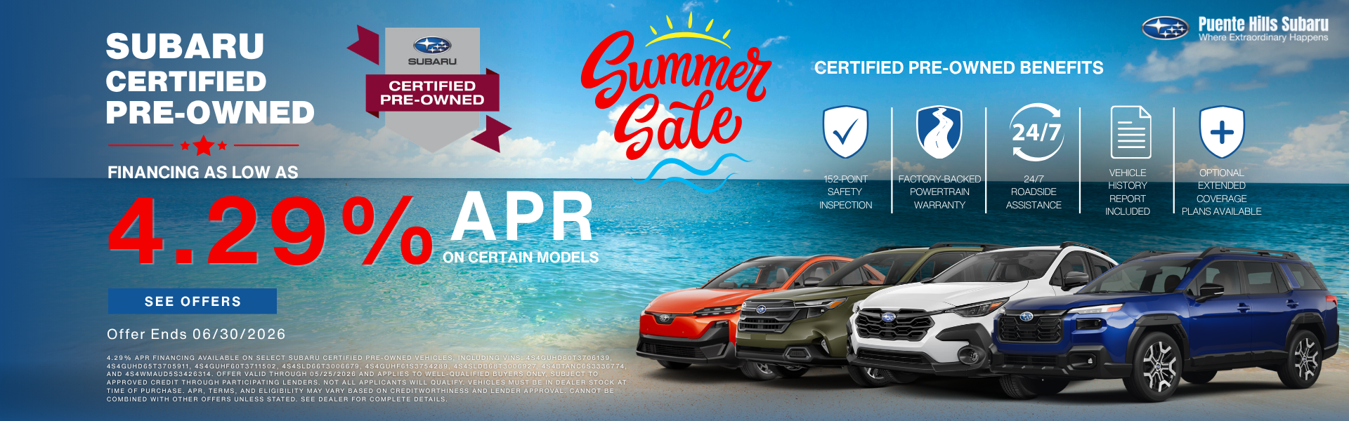 Subaru Certified Pre-Owned