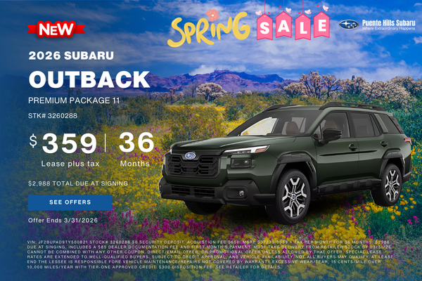 2026 Outback Premium