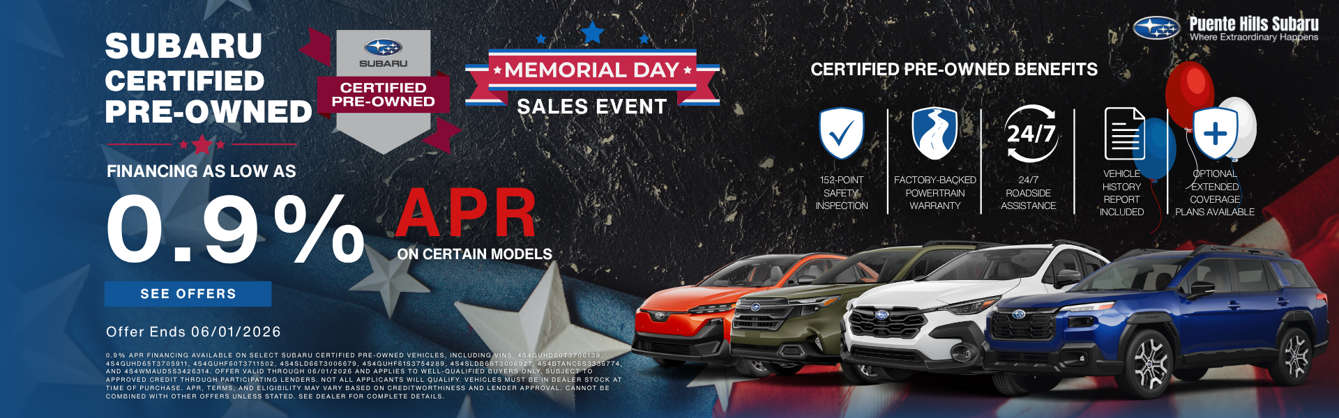 Subaru Certified Pre-Owned