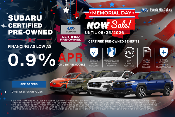 Subaru Certified Pre-Owned
