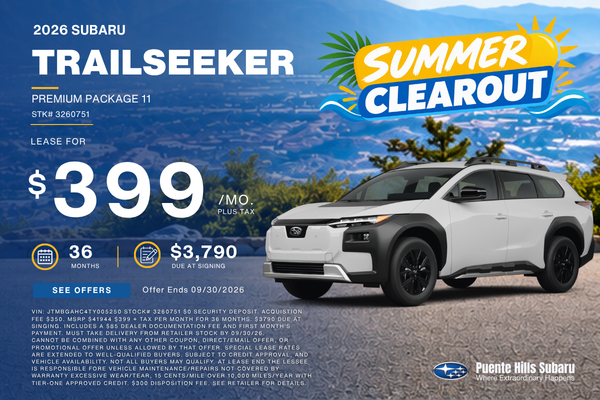 2026 Trailseeker Premium Labor Day Sale Extended